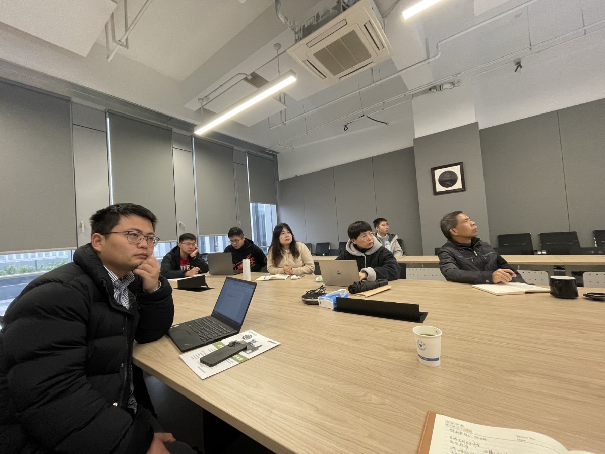 浙江大学布里渊交流现场